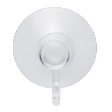 Saughaken Kunststoff, transparent