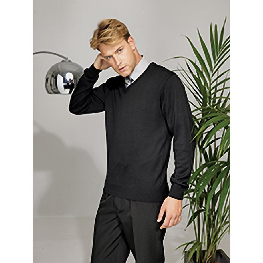 PREMIER Pull en tricot col V  
