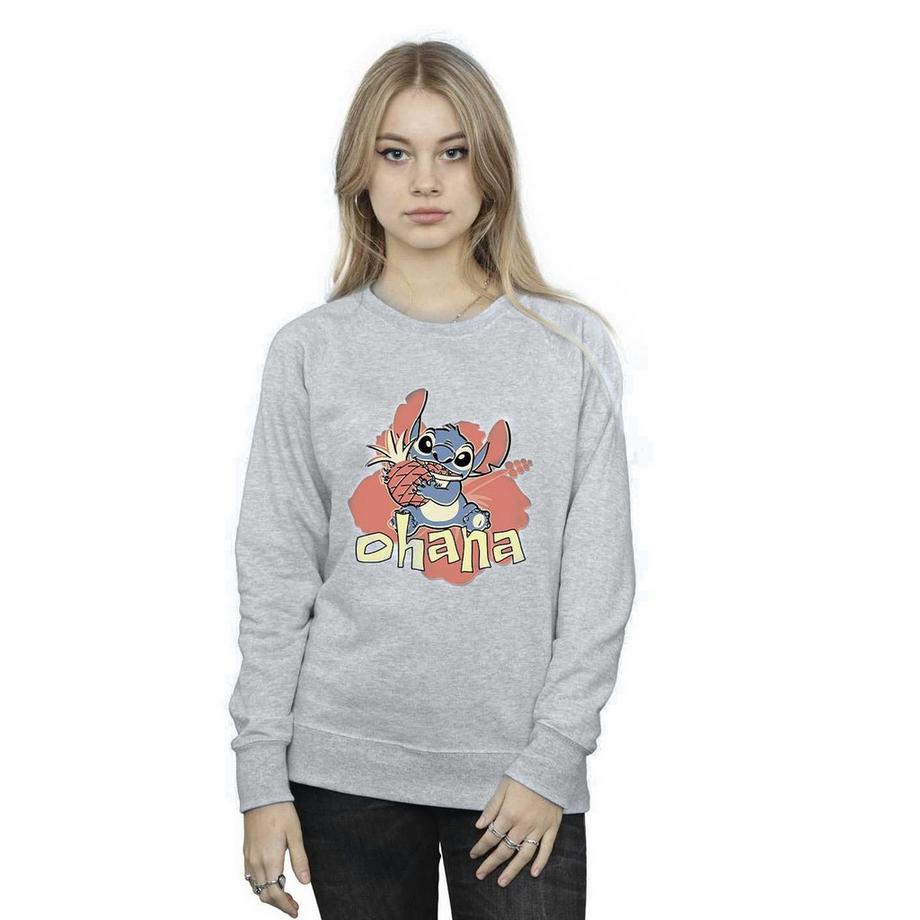 Disney Ohana Felpa Stampata  