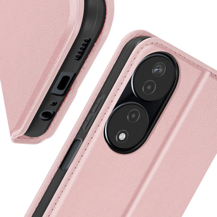 Avizar  Étui clapet Honor 90 Smart Rose Gold 