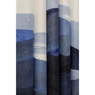 KARE Design Gerahmtes Bild Shadow Skyline Blue 160x60  