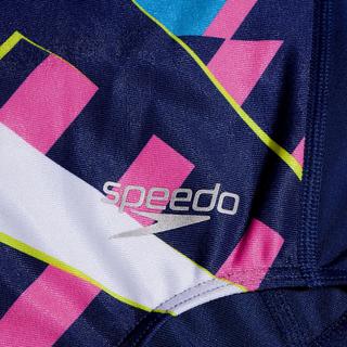 speedo  maillot de bain 1 pièce fille  placement lane line 