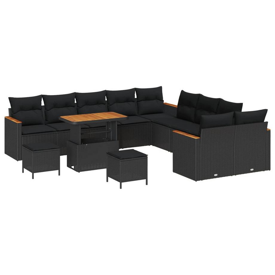 Set Divano da Giardino Polyrattan