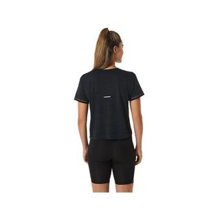 asics  T-shirt donna crop top Asics Race 