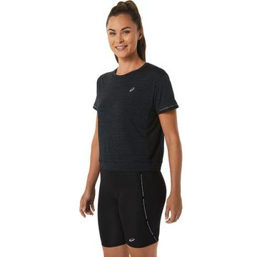 T-shirt donna crop top Asics Race