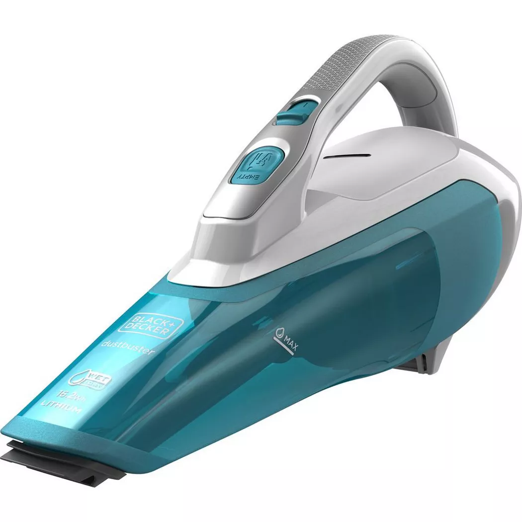 BLACK+DECKER – Handstaubsauger NassTrocken Dustbuster Lithium, Blau, One Size