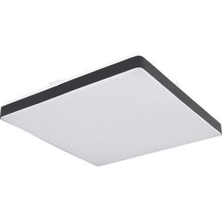 mutoni Plafoniera Raina metallo bianco nero LED 33x33  