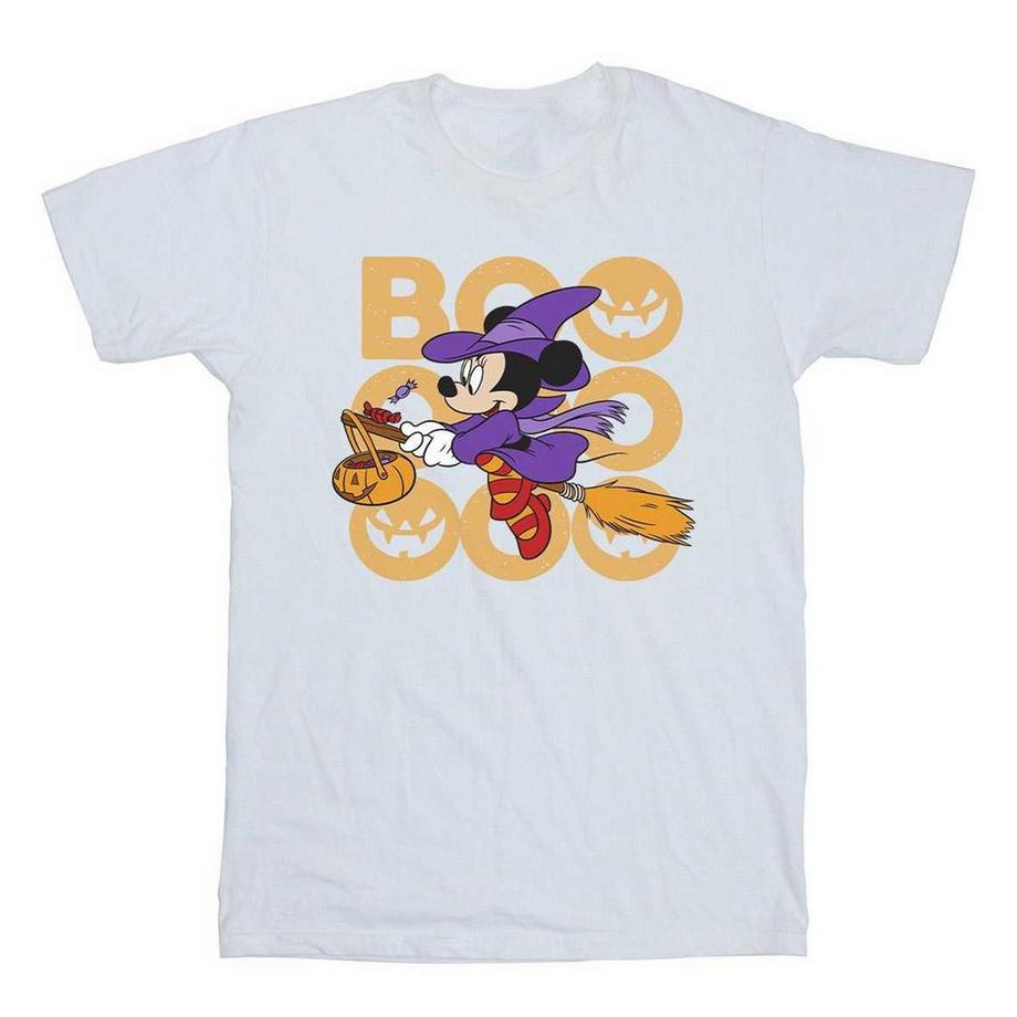 Tshirt motif Minnie Mouse motiftyle Sorcière BOO