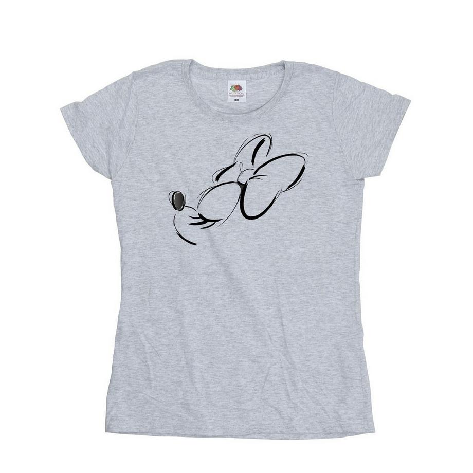 Disney Nose Up T-Shirt Stampata  