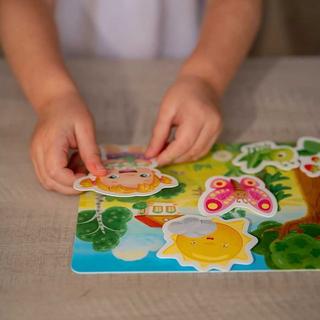 Montessori  Jeu éducatif, cartes en plastique avec velcro - Seasons Montessori® by Far far land 