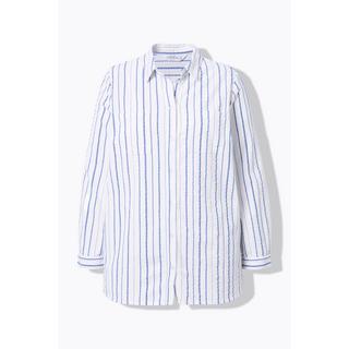 Studio Untold Camicia Boxy Shape Crêpe Righe  