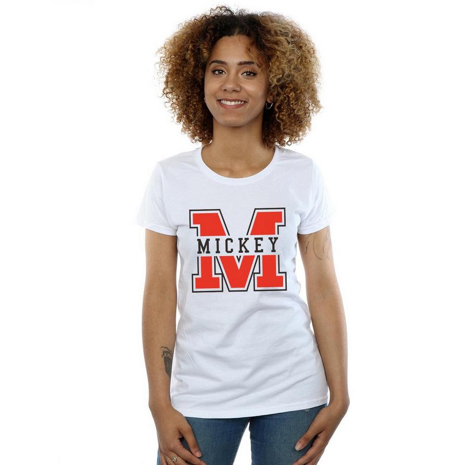 Disney Mickey Mouse Varsity Logo T-Shirt  