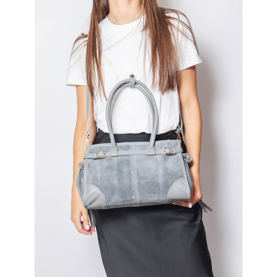 Gave Lux Novara Ultra Borsa a Tracolla in Camoscio  