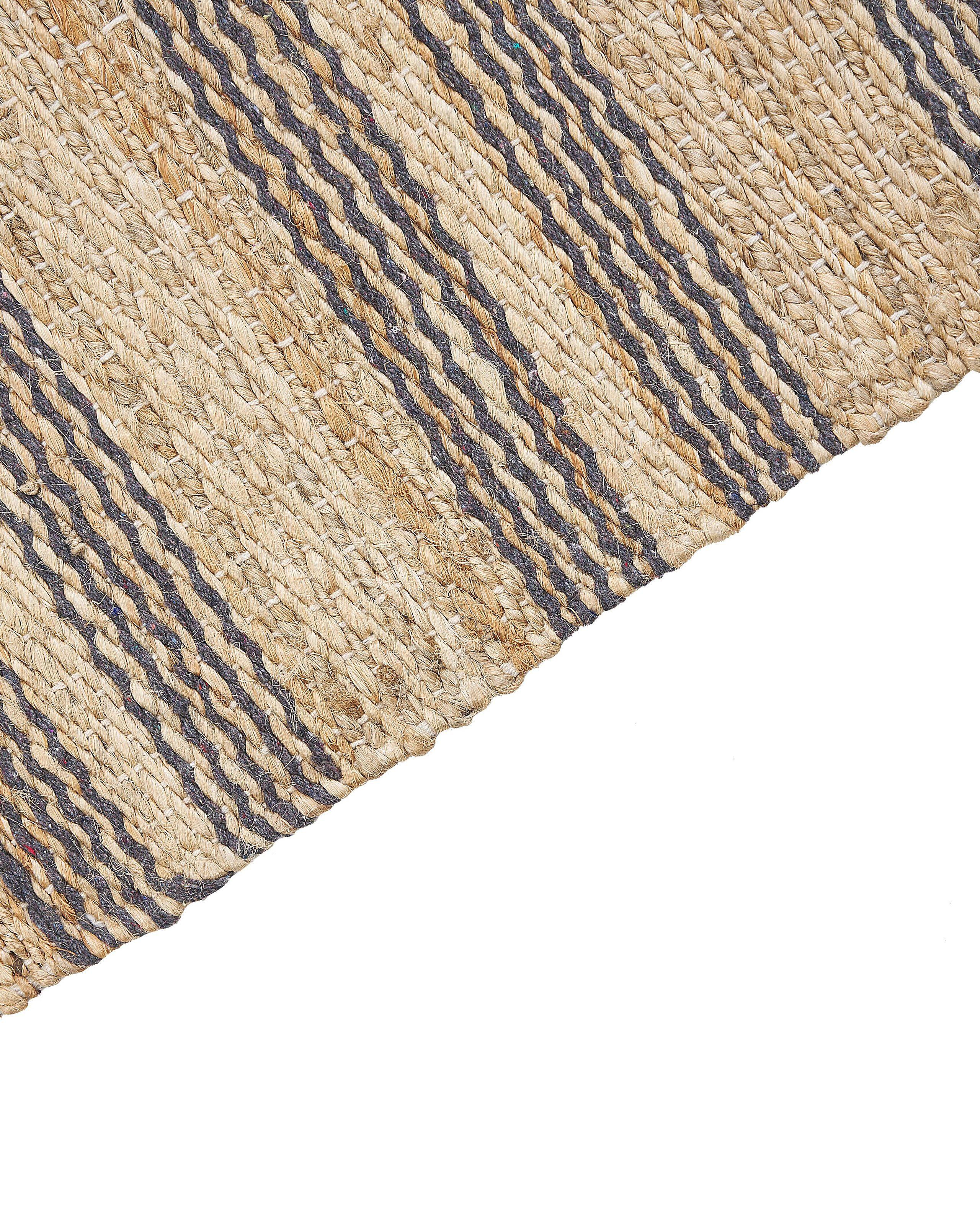 Beliani Tapis en Jute Traditionnel BUDHO  