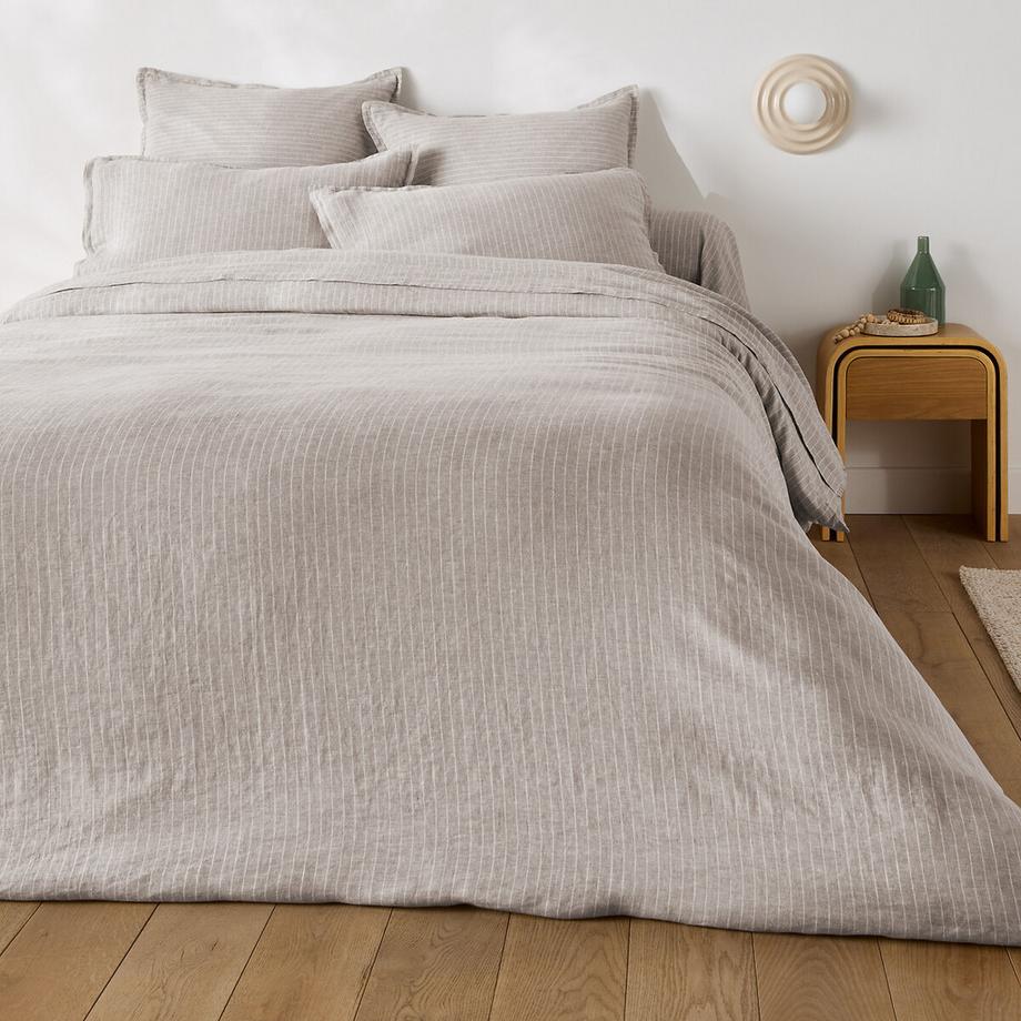 La Redoute Intérieurs Taie d'oreiller Linot Rayé Rayée  