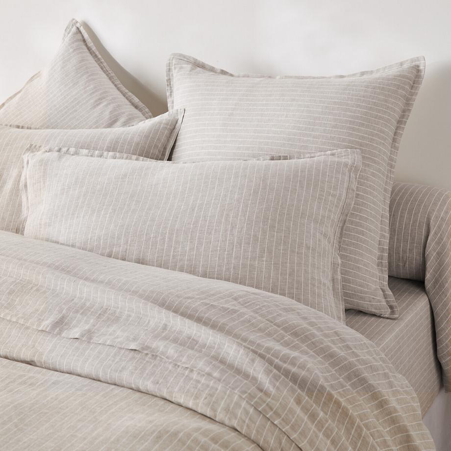 La Redoute Intérieurs Taie d'oreiller Linot Rayé Rayée  