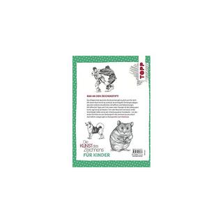 Die Kunst des Zeichnens für Kinder Zeichenschule Keck, Gecko Couverture rigide 