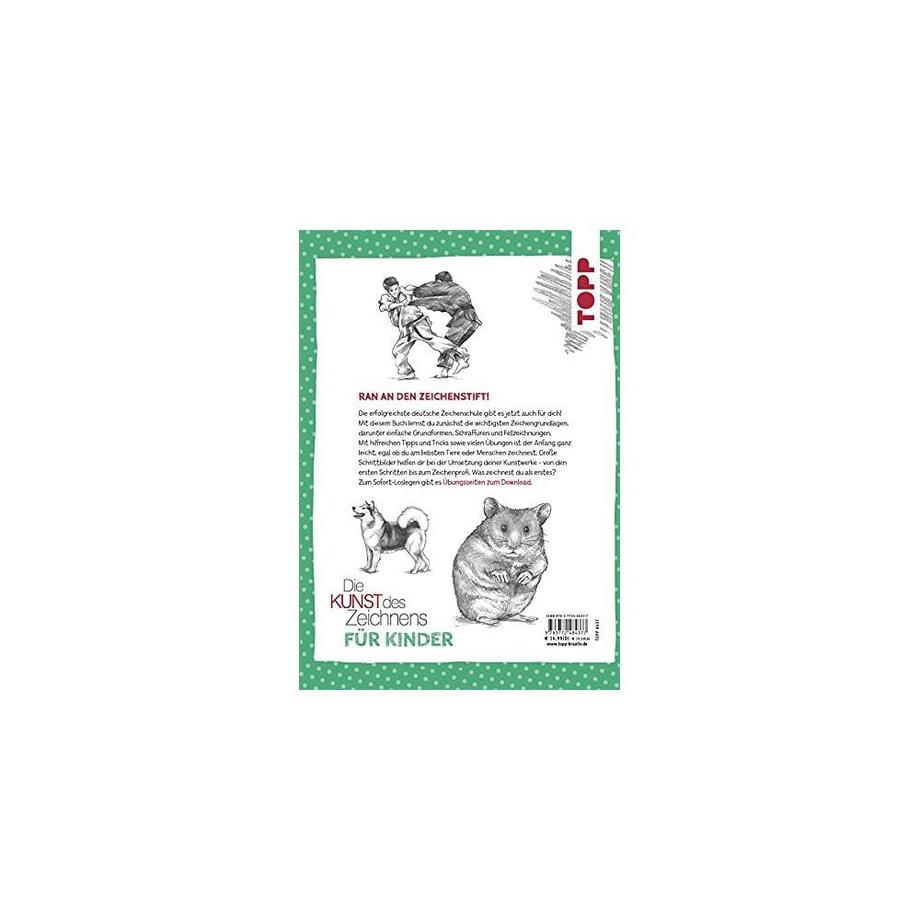 Die Kunst des Zeichnens für Kinder Zeichenschule Keck, Gecko Couverture rigide 