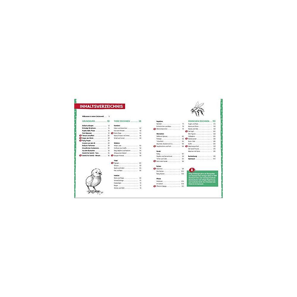Die Kunst des Zeichnens für Kinder Zeichenschule Keck, Gecko Couverture rigide 