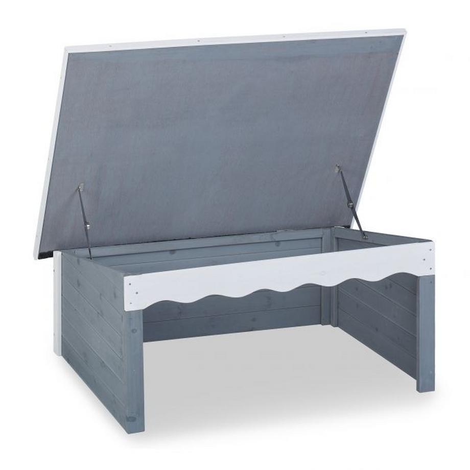 Northix  Garage pour robot tondeuse en bois 