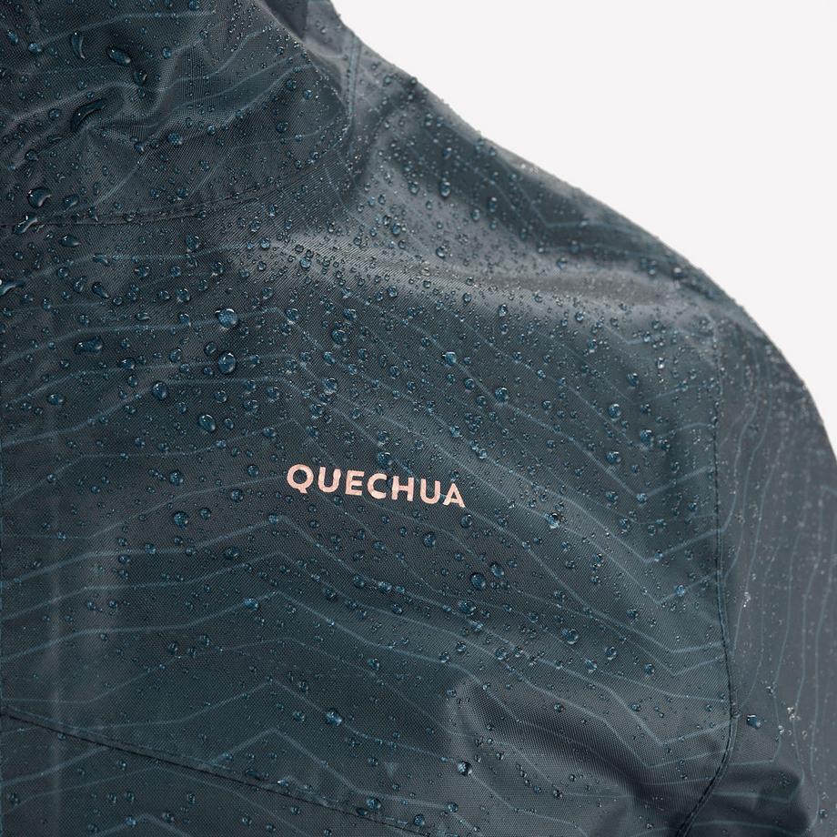 QUECHUA  Giacca bambino impermeabile - MH100 Zip sintetico 