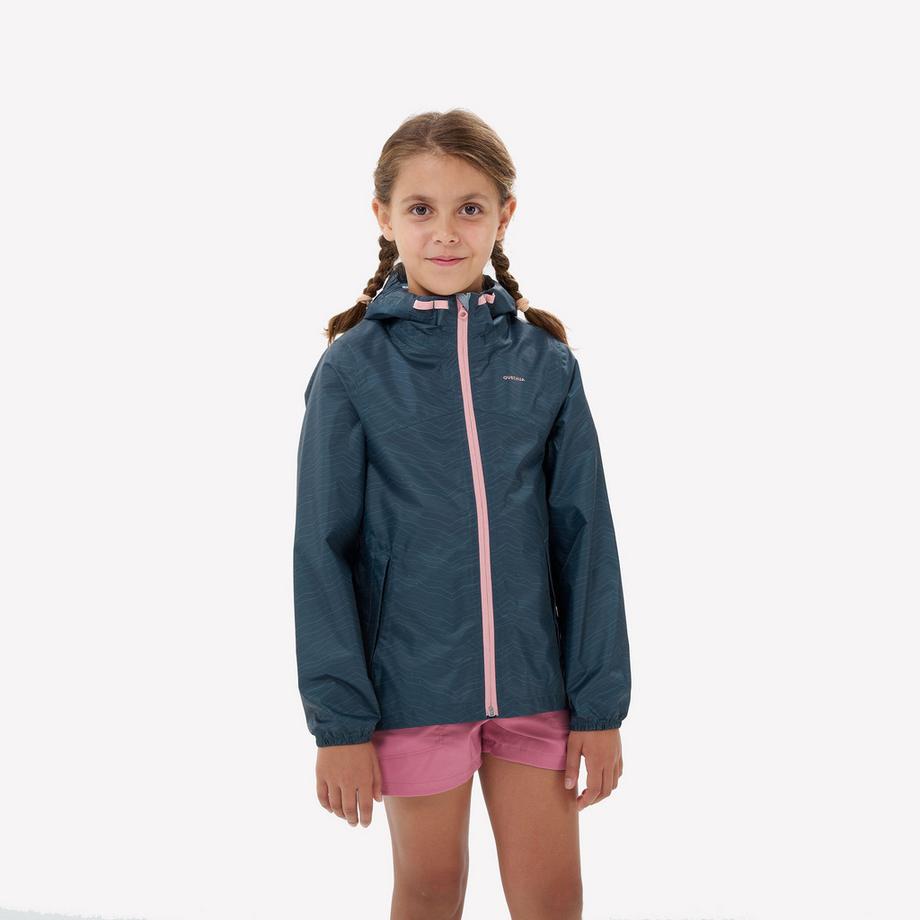 QUECHUA  Giacca bambino impermeabile - MH100 Zip sintetico 