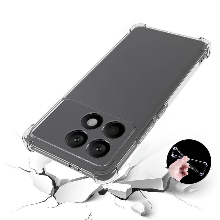 Cover-Discount  Xiaomi Poco F6 Pro - Drop Protection Silikon Case 