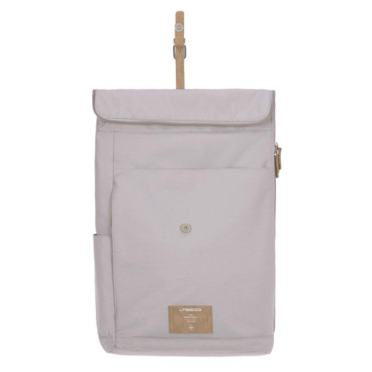 LÄSSIG  Rolltop Backpack Grey 