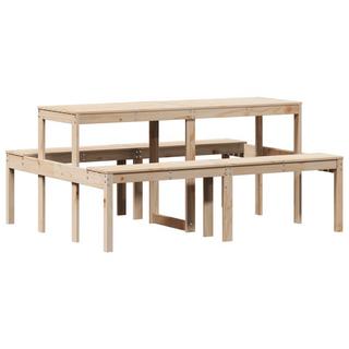 VidaXL Table de pique-nique bois de pin  