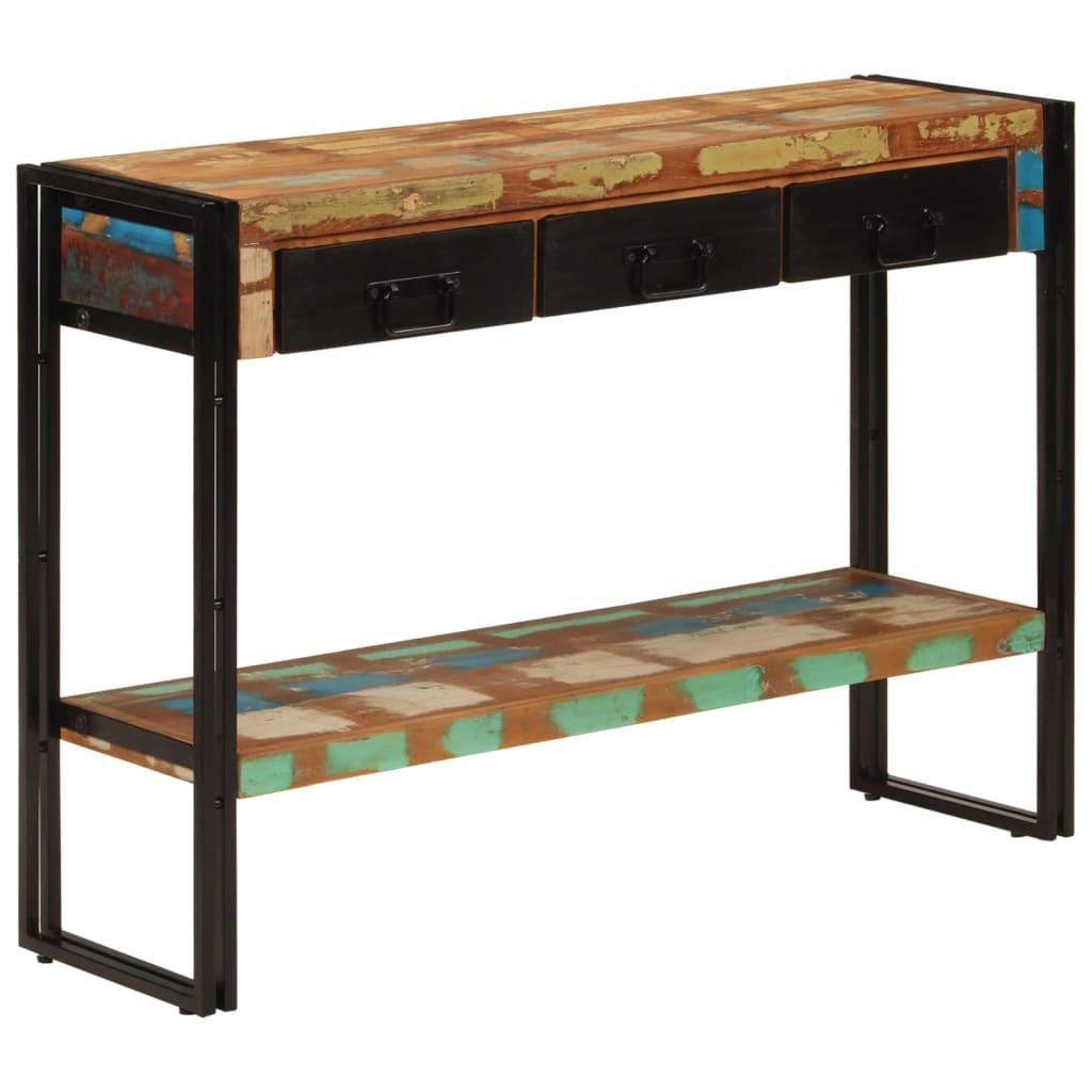 VidaXL Table console bois de récupération  