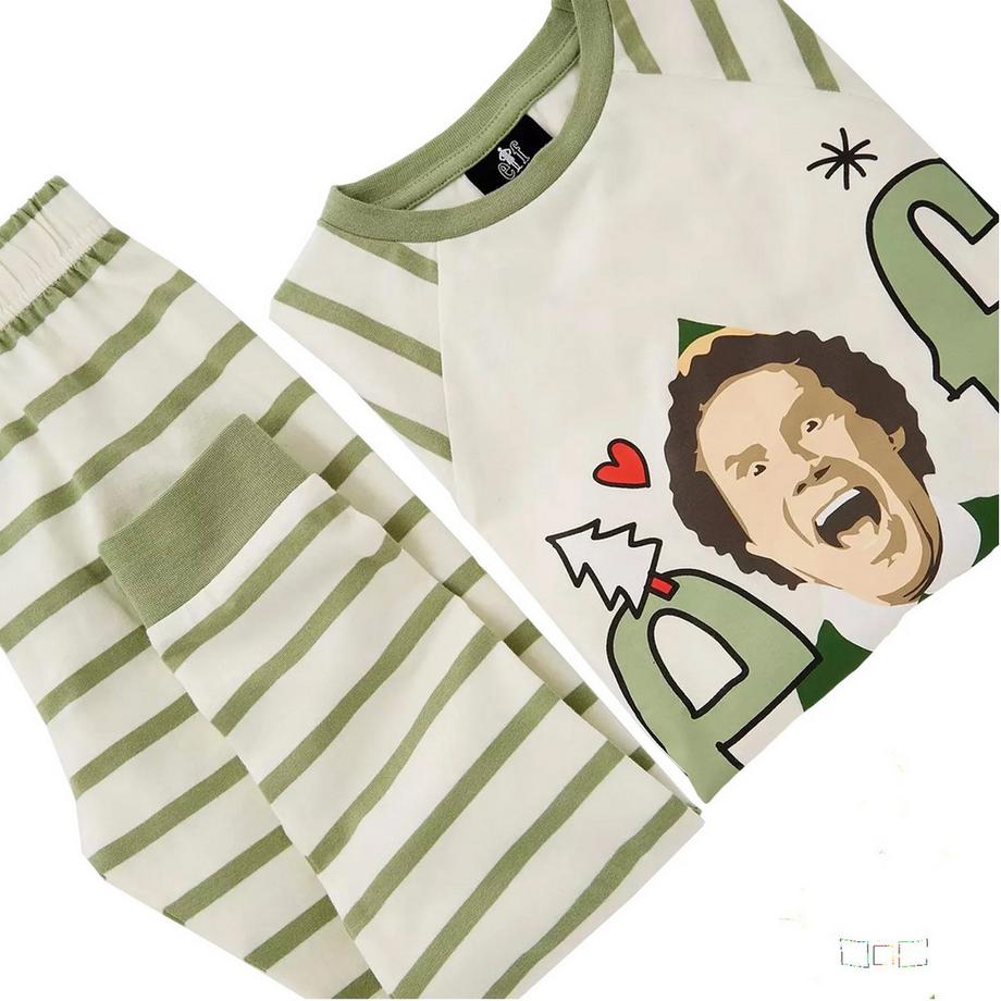 Elf  Schlafanzug Mit Langer Hose, Raglan Langärmelig 