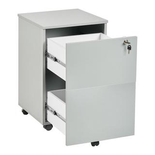 Beliani Meuble de rangement en Panneau de particules de bois Industriel JOHNSON  