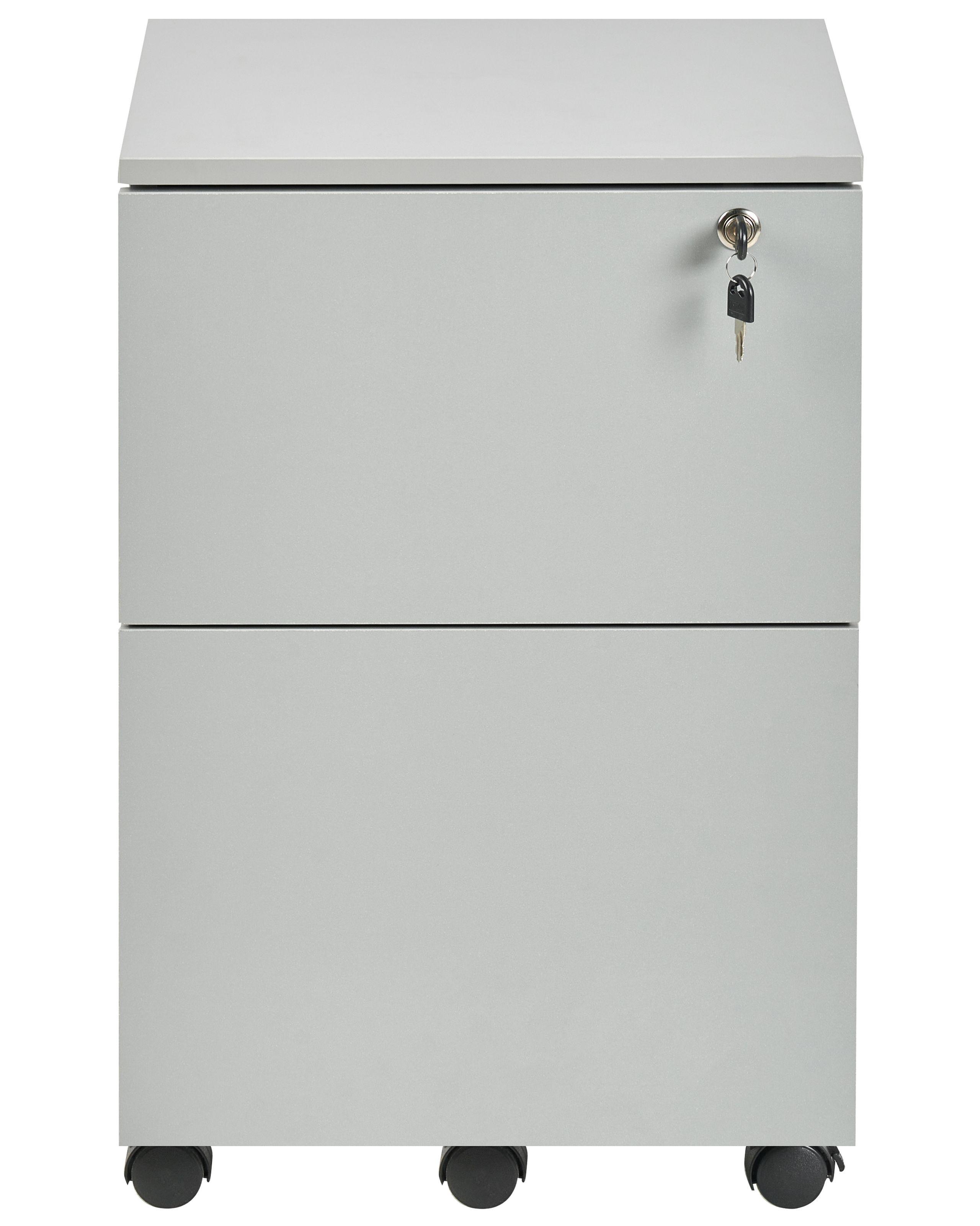 Beliani Meuble de rangement en Panneau de particules de bois Industriel JOHNSON  