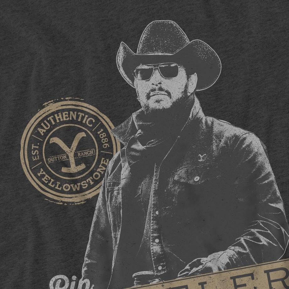 Yellowstone T-Shirt à Imprimé Graphique Rip Wheeler  