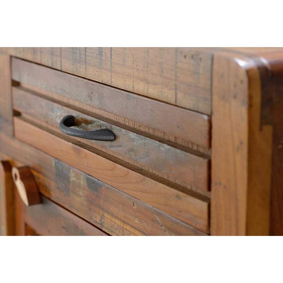 mutoni Sideboard Xela Holz recycelt multicolor 105x40  