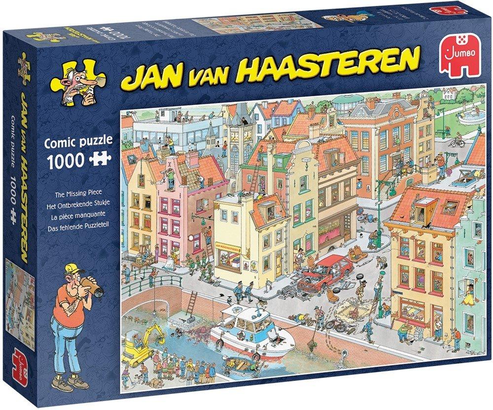 JUMBO  Jumbo Puzzle Jan van Haasteren Das fehlende Stück 1000 Teile 