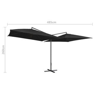 VidaXL Parasol double  