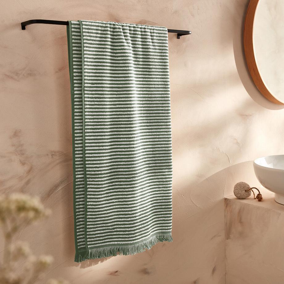 La Redoute Intérieurs Badetuch Malo aus gestreiftem Frottee  