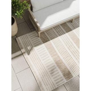 Benuta In- & Outdoor-Teppich Kaleo Cream/Beige  