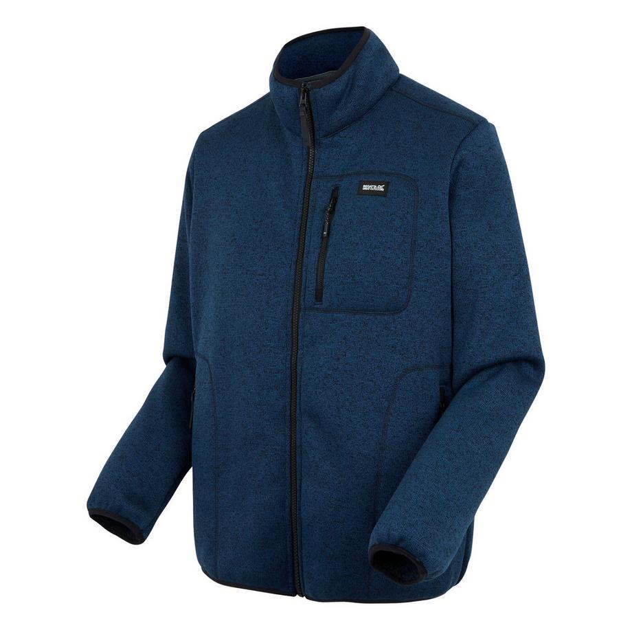 Regatta Barlee Fleecejacke Durchgehender Reißverschluss Meliert  