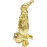 KARE Design Figura Deco Alligator oro 39  