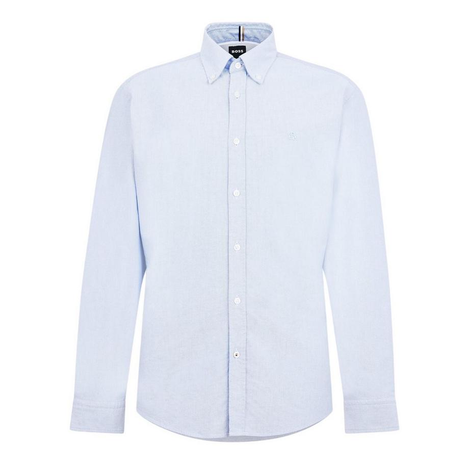 Liam Camicia Button Down Fantasia Collare Manica Lunga