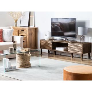 Beliani TV-Möbel aus MDF-Platte Klassisch KAYAN  