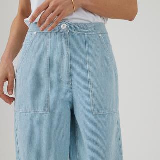 La Redoute Collections  Pantalon large à rayures 