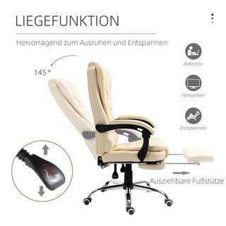 HOMCOM Chaise de bureau  