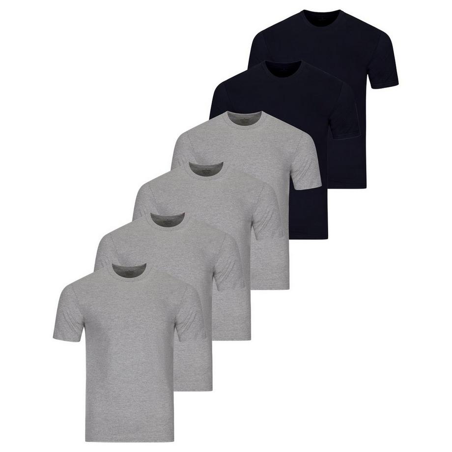 6er Pack Basic - Unterhemd / Shirt Kurzarm