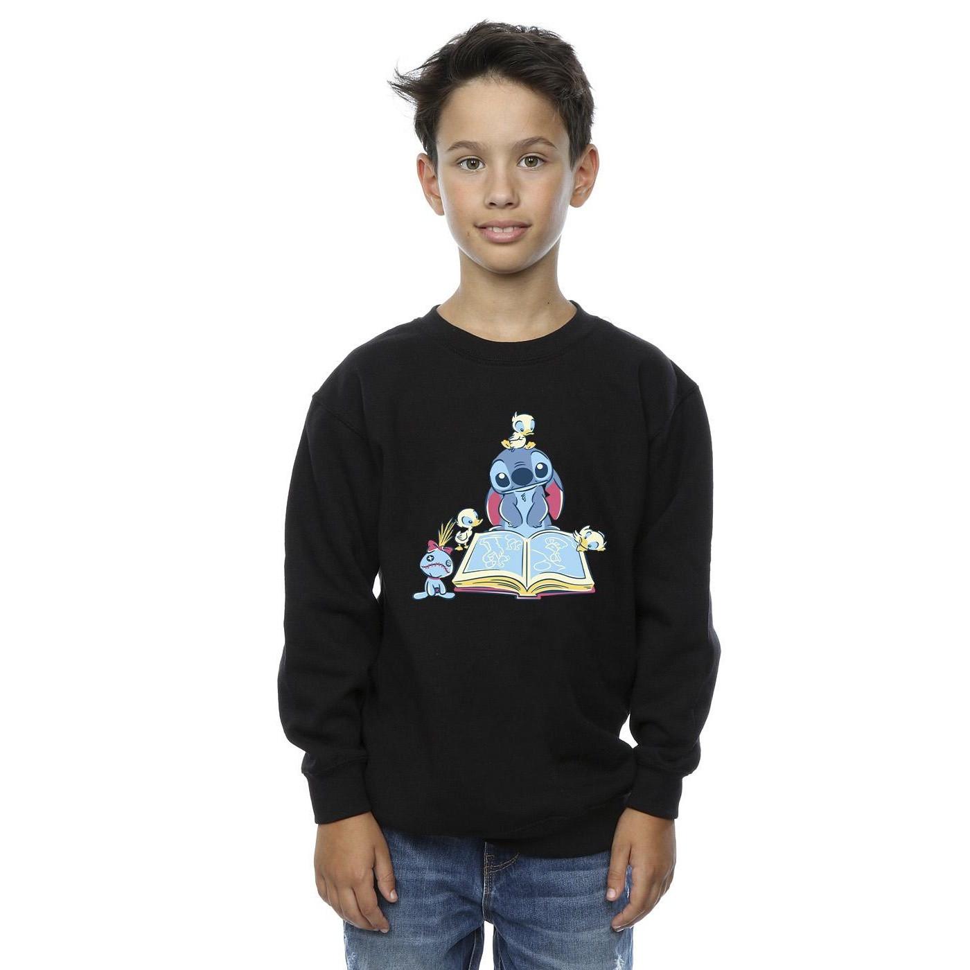 Disney  Reading Reading A Book Sweatshirt 