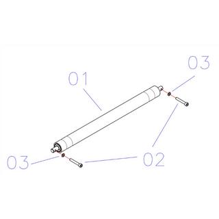 DOMYOS  Rullo anteriore fitness 