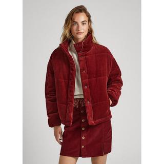 Pepe Jeans  Doudoune oversize en velours côtelé femme  Fiona Cord 