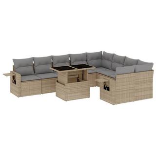 VidaXL Garten sofagarnitur poly-rattan  